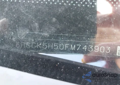 2015 Honda Fit Lx z USA, uszkodzony, nr VIN 3HGGK5H50FM743903